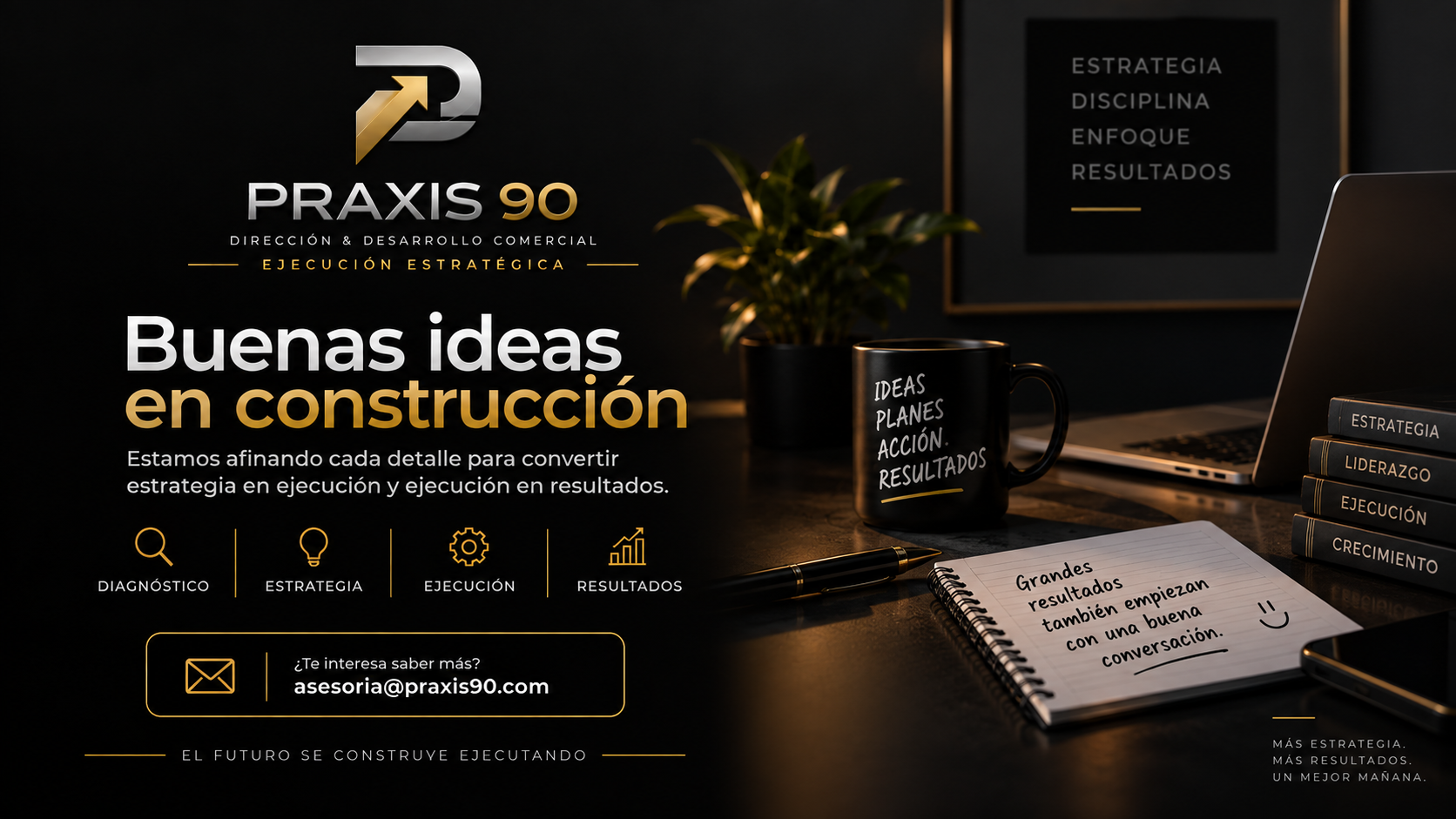 PRAXIS 90 — Dirección & Desarrollo Comercial. Ejecución Estratégica.